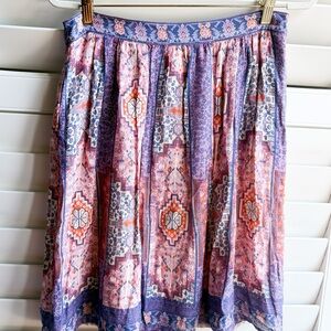 Lucky Brand Bohemian Print Women's Skirt